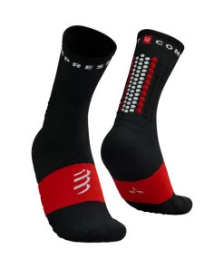 Alternative view of Compressport Ultra Trail Socks V2.0 - Black/Red